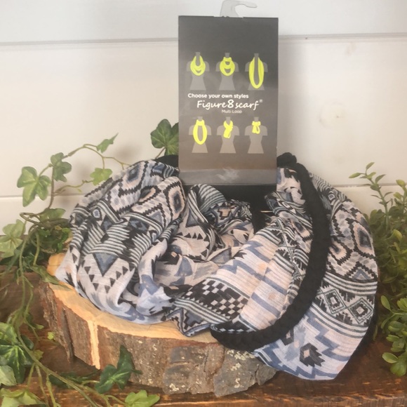 D&Y figure 8 neck scarf - Picture 2 of 7